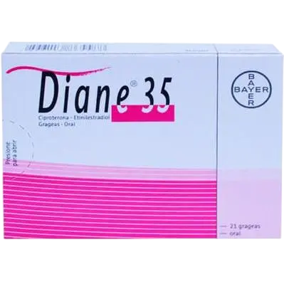 Anticonceptivo Diane 35 Nf 21 Grageas